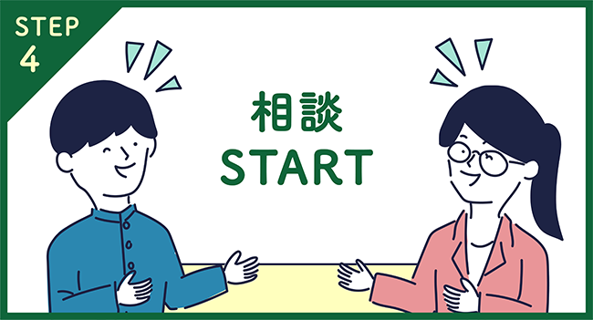 STEP4 相談START